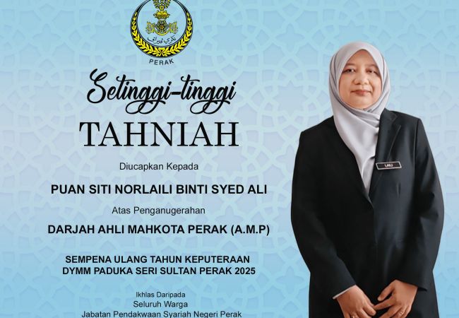 Sambutan Ulang Tahun Keputeraan Duli Yang Maha Mulia Paduka Seri Sultan Perak Darul Ridzuan tahun 2025